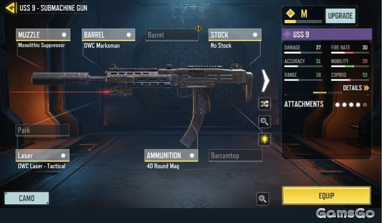 Best USS9 Loadout in COD Mobile