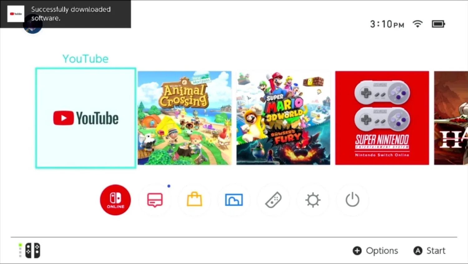 How to play YouTube on Switch