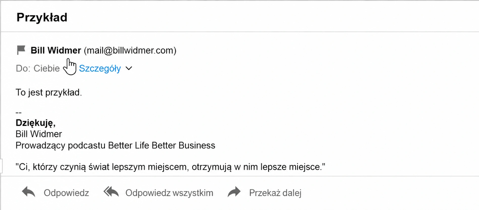 jak dodać e-mail do białej listy w AOL