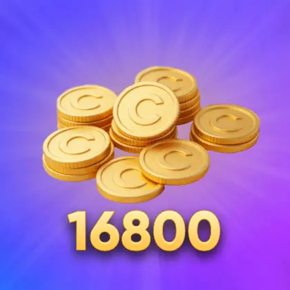 16800 Coins