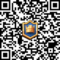 Código QR do Clash Royale