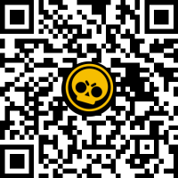 Código QR de Brawl Stars para Icono de Jugador Spike Okay