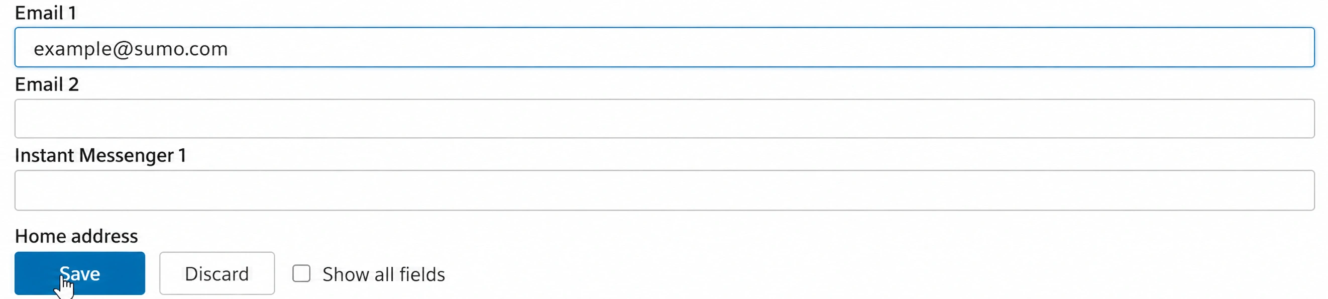 XFINITY whitelist email