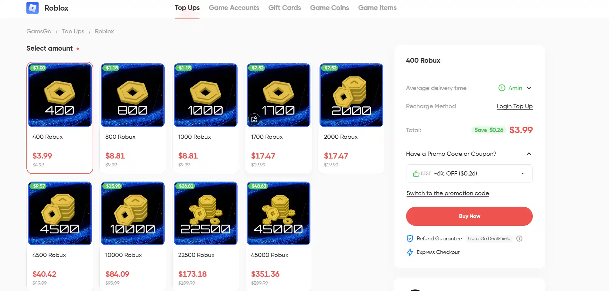 how much robux is 50 dollars