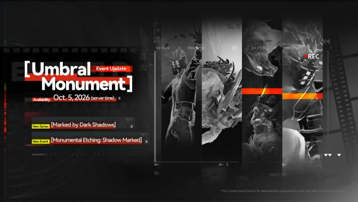 Umbral Monument event