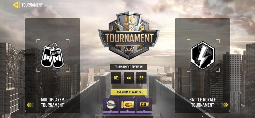 Call of Duty Mobile Tournament Mode
