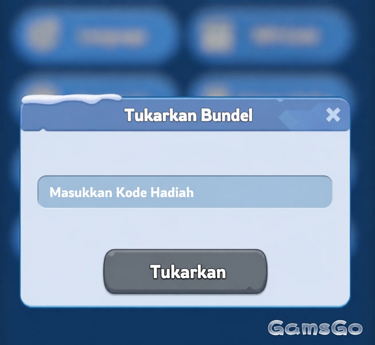 Masukkan kode tebus di Whiteout Survival dan konfirmasi penukaran