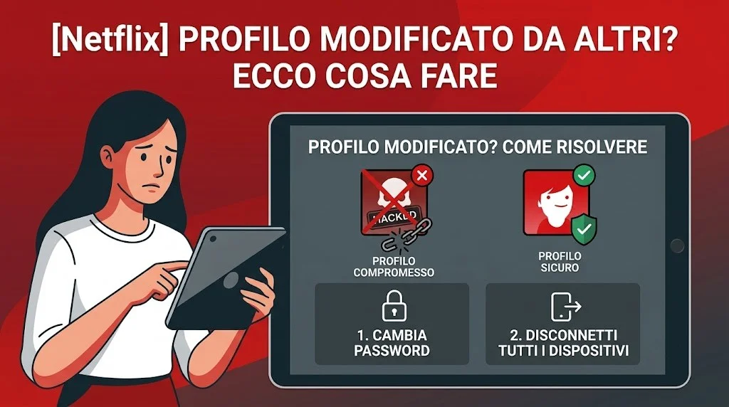 profilo Netflix condiviso