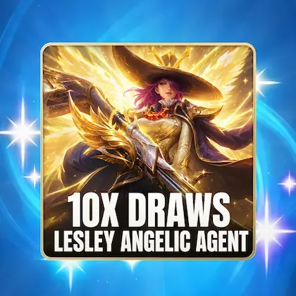 10X Draws Lesley Angelic Agent