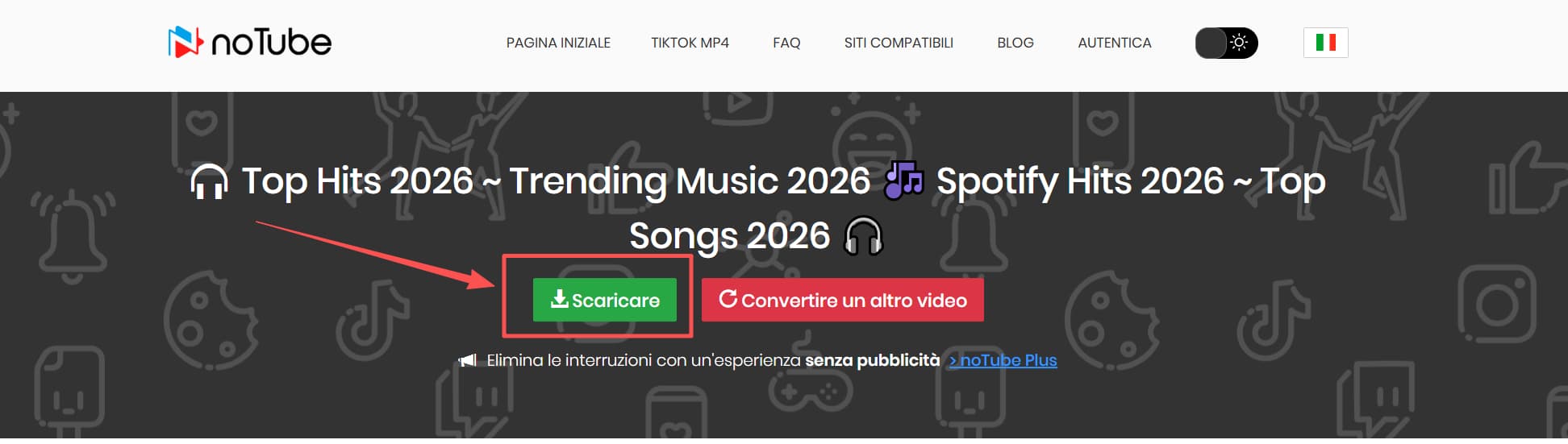 estrarre audio da video youtube