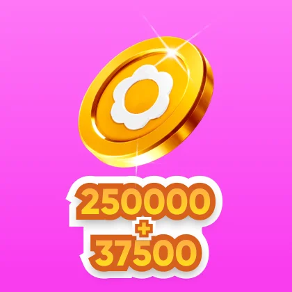 250000+37500 Gold Coins