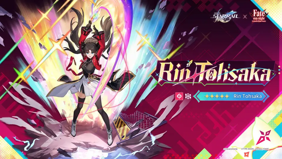 Rin Tohsaka HSR Splash Art