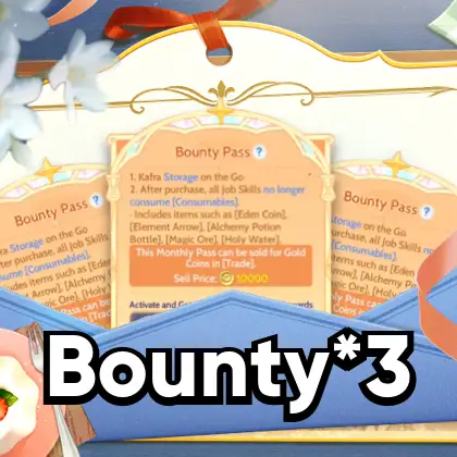 Bounty Pass * 3