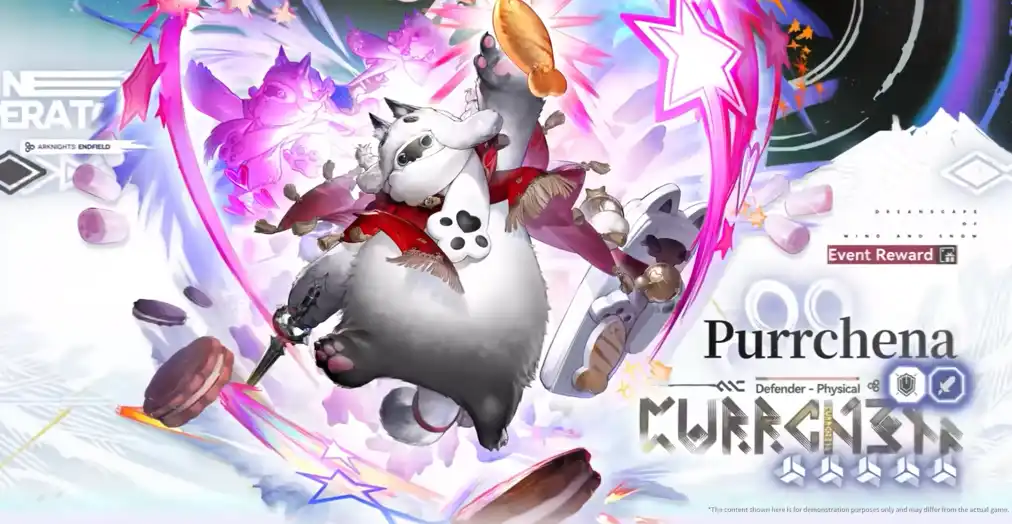 Purrchena in Arknights Endfield Version 1.5