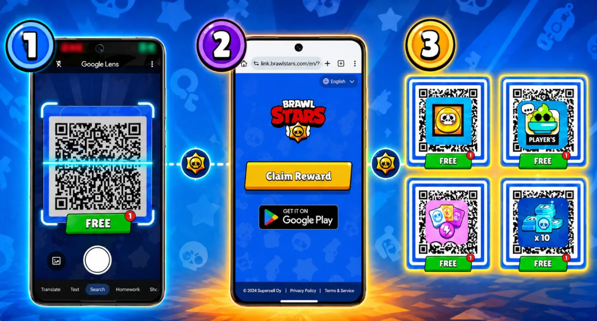 How to Redeem Brawl Stars OR Codes