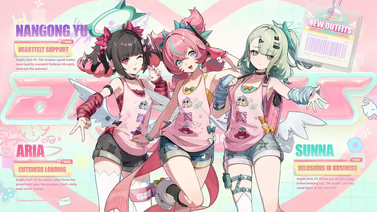 Angels of Delusion new outfits