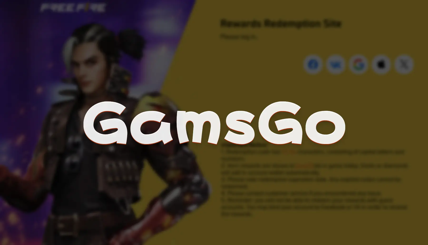 free fire official redemption site