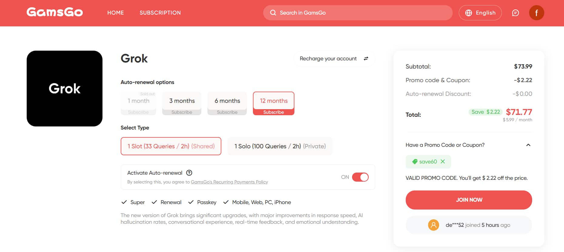 super grok free trial