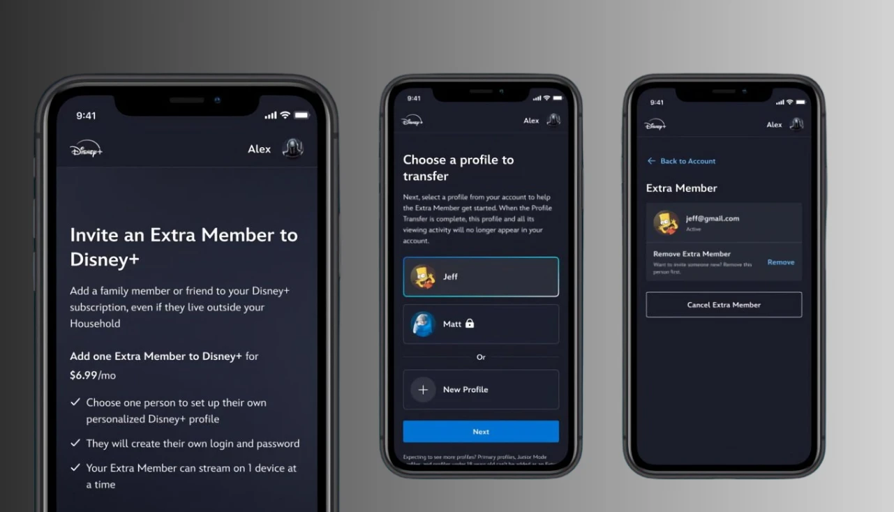 how to add an extra member to my disney plus subscription