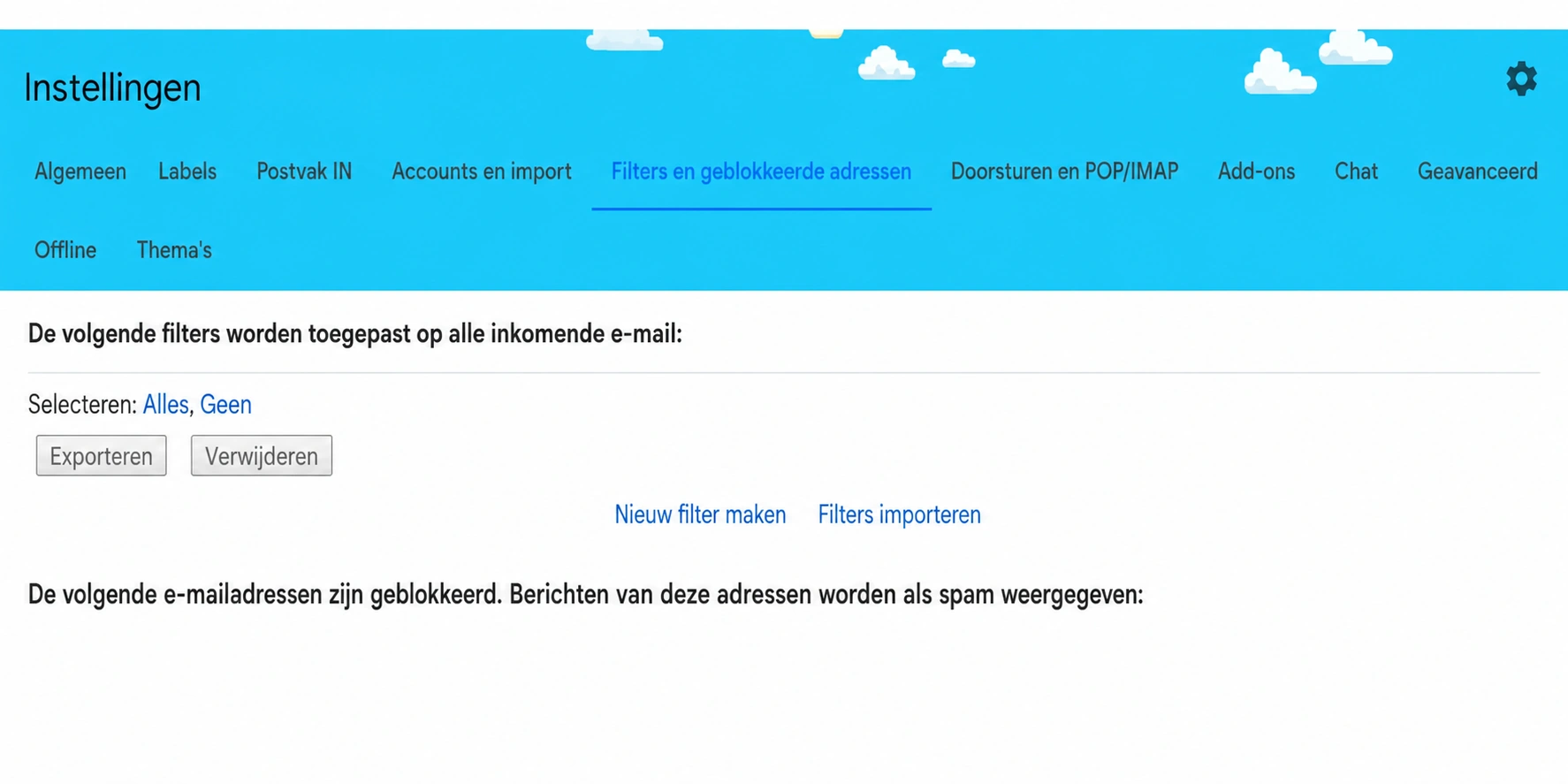 Gmail whitelisten
