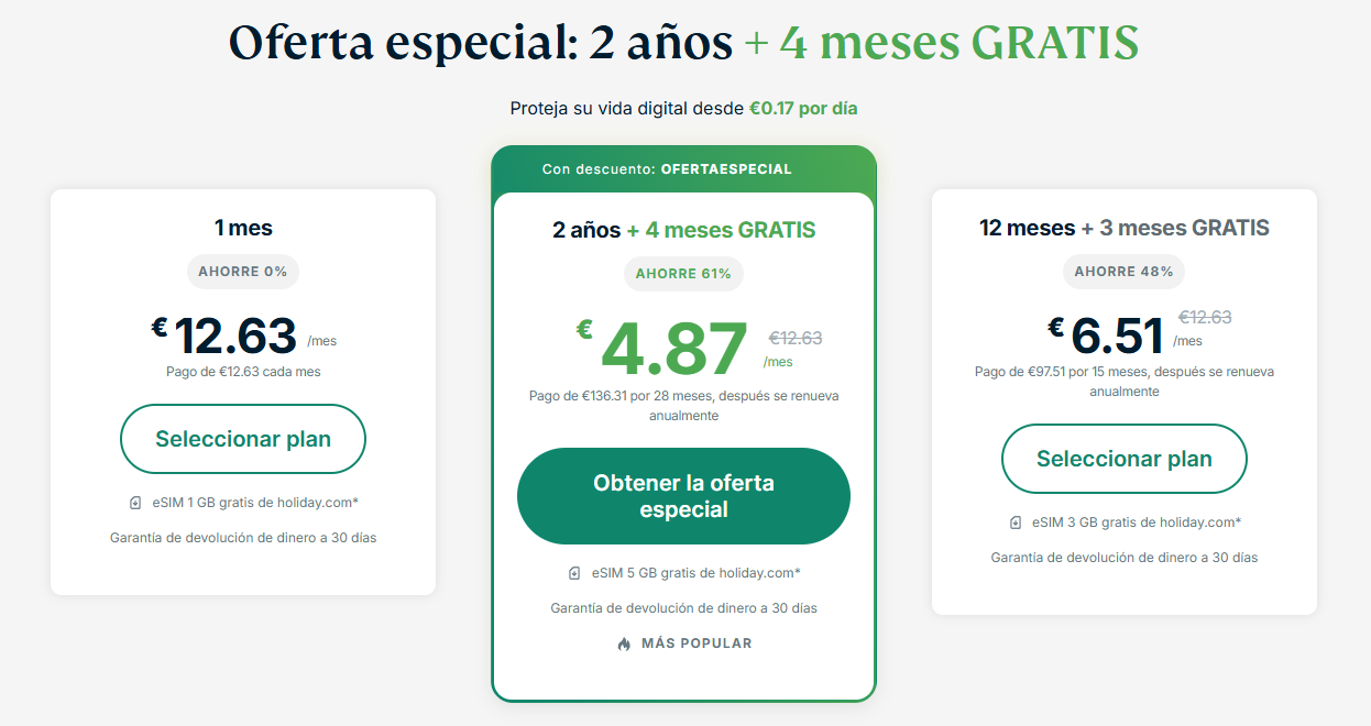 vpn precio
