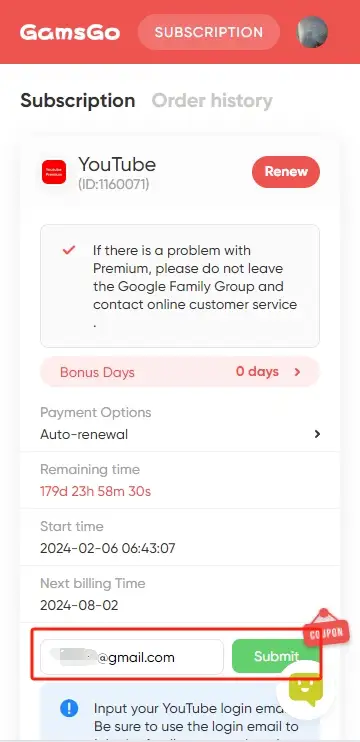 Entrez votre e-mail pour recevoir l'invitation