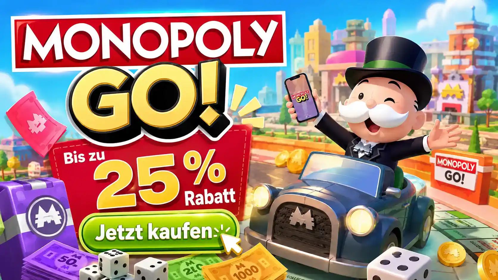 Monopoly GO Aufladung