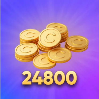 24800 Coins