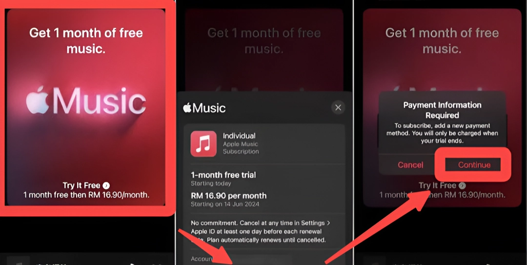 apple music essai gratuit
