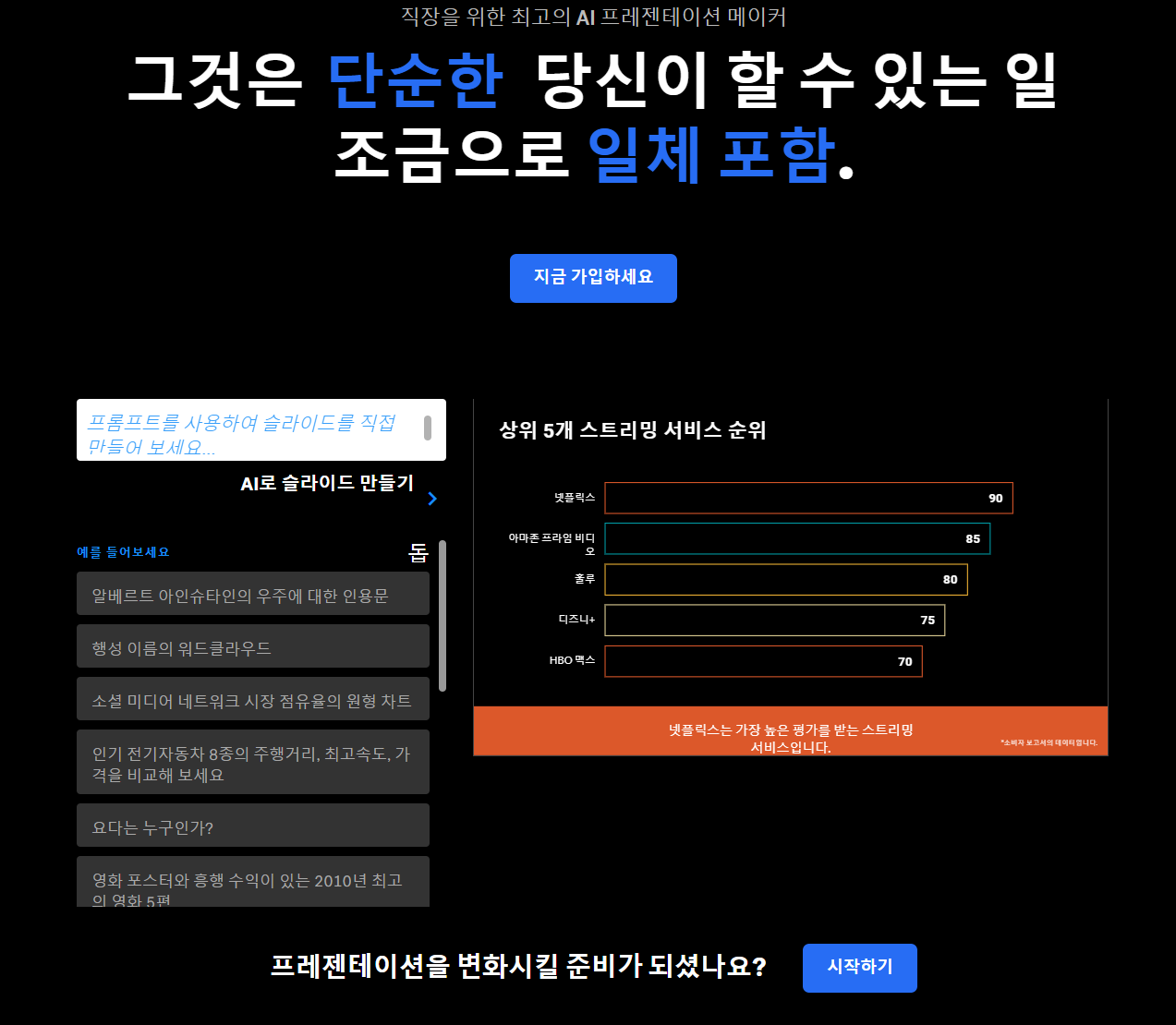 파워 포인트 사이트