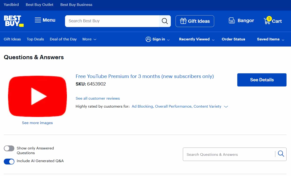 youtube premium promo code