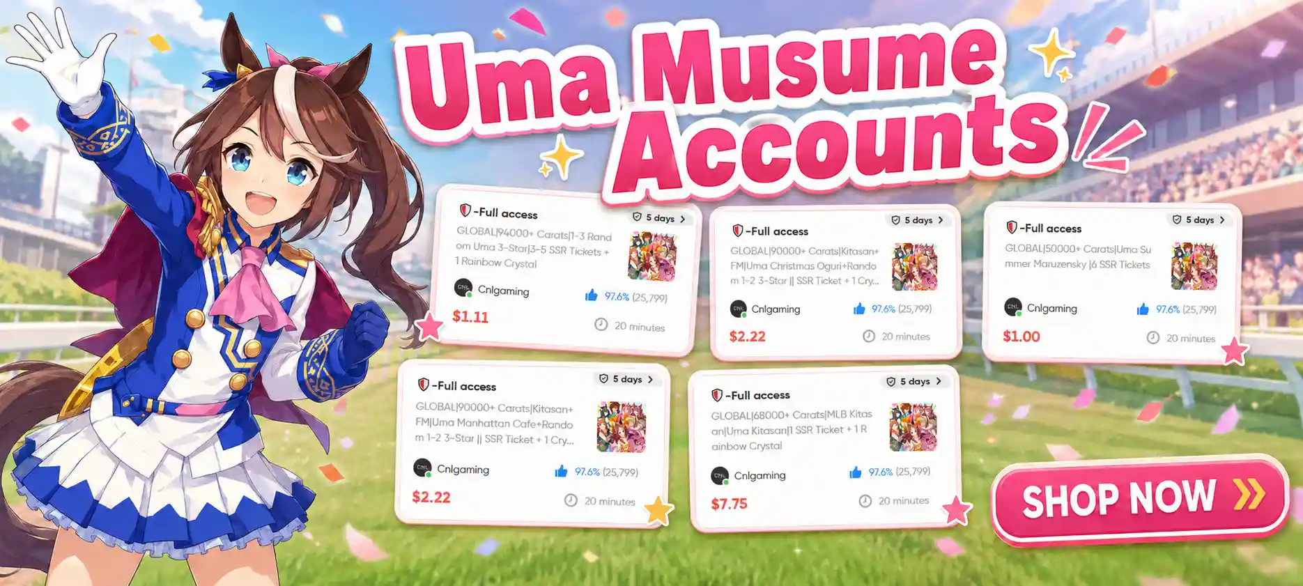 uma musume banners
