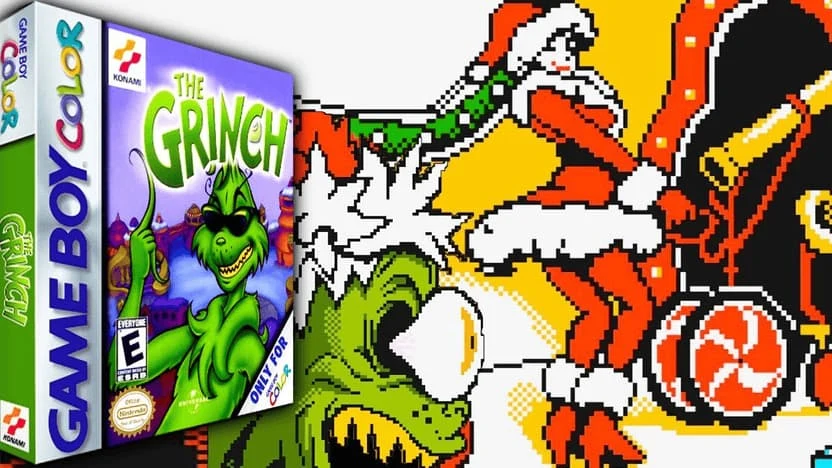 The Grinch GBC game Whoville stealth mission