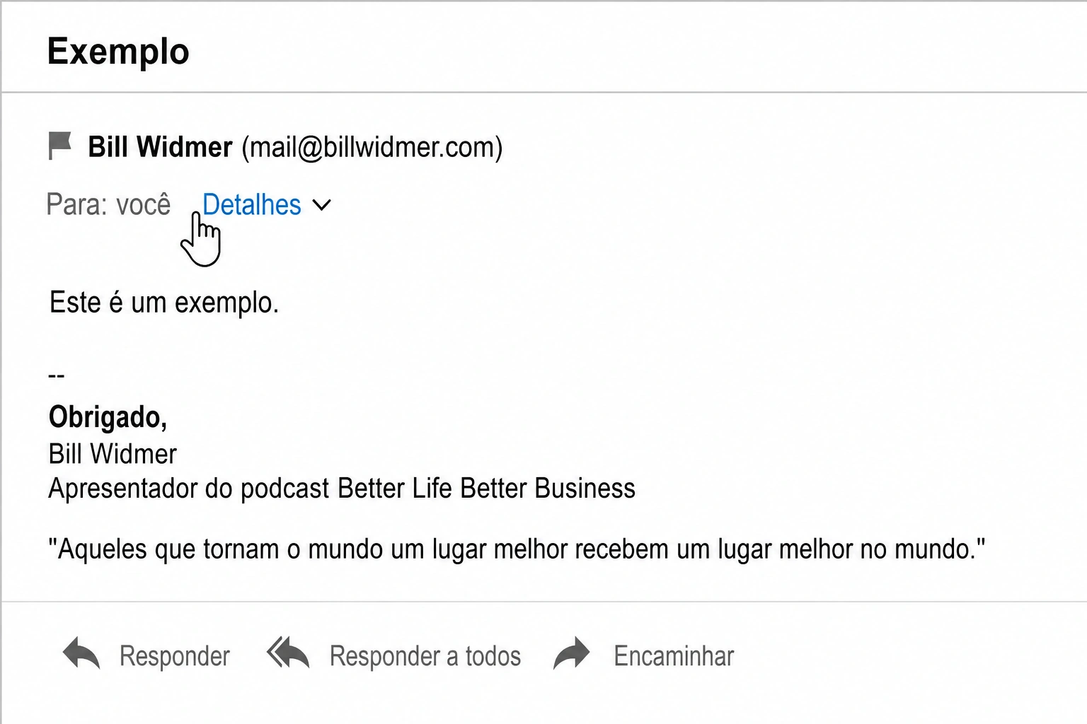 como colocar um e-mail na lista de permissões no AOL