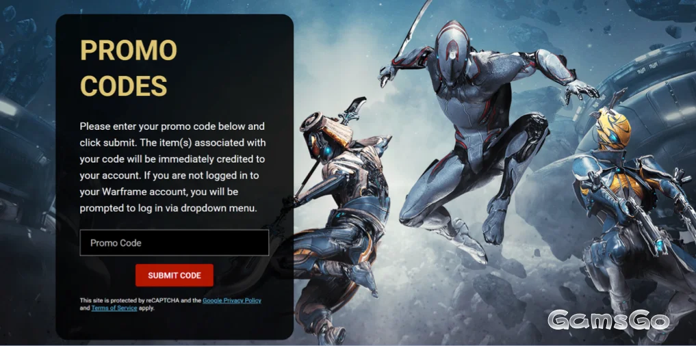 How to Redeem Warframe Codes
