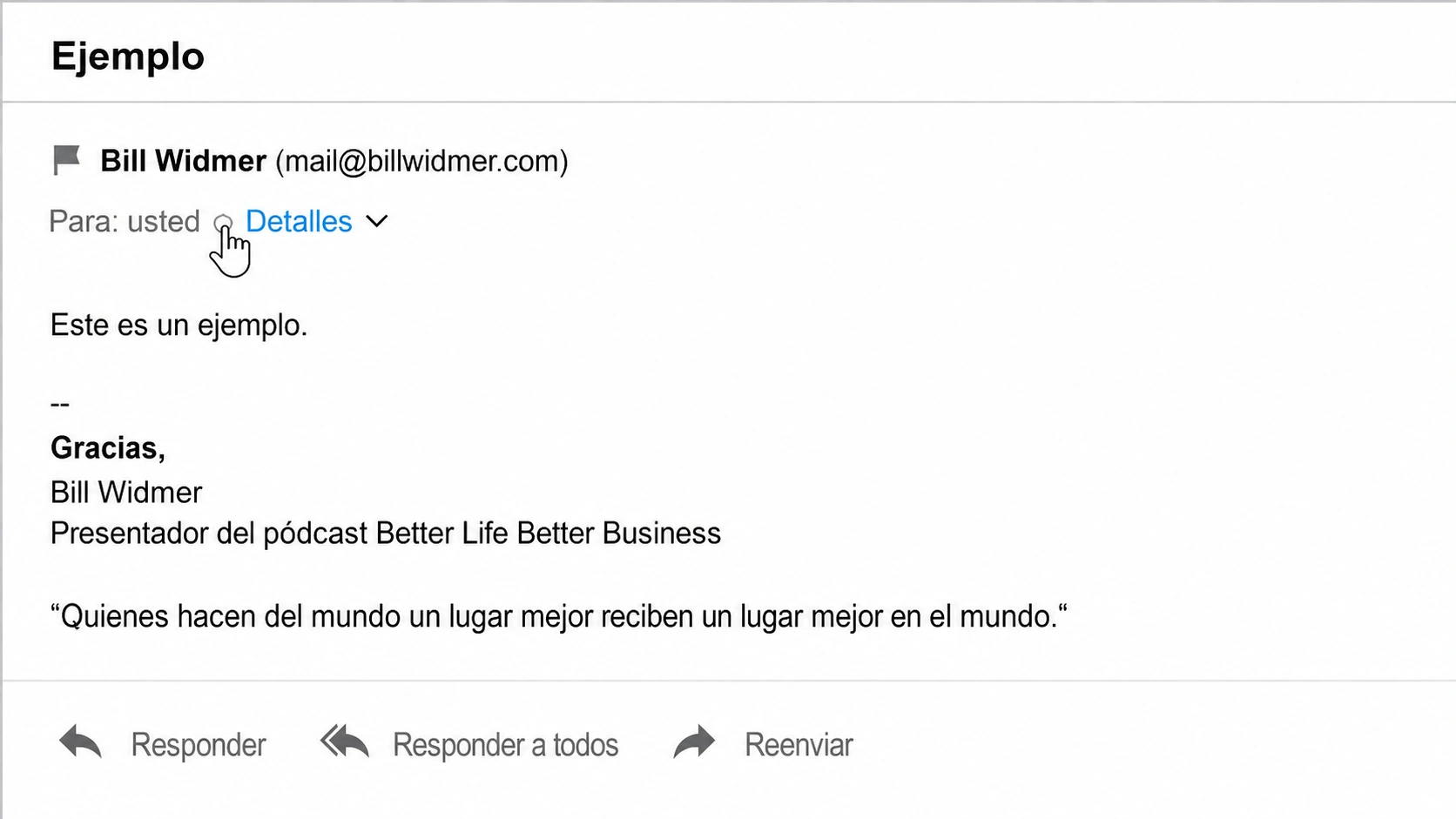 cómo añadir un correo a la lista blanca en AOL