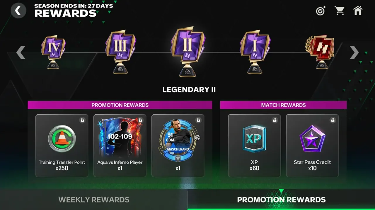 Division Rivals Rewards