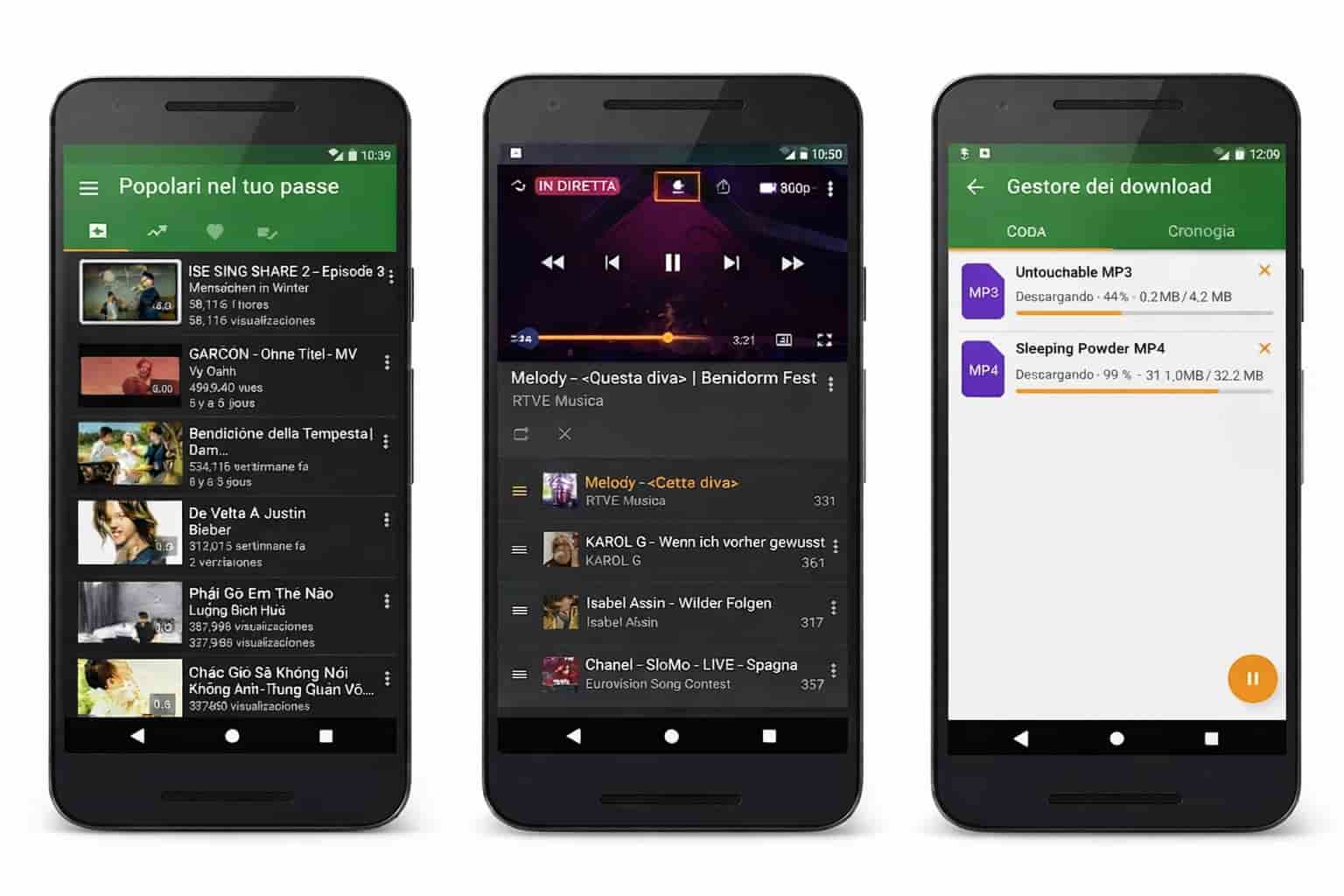 estrazione audio da youtube