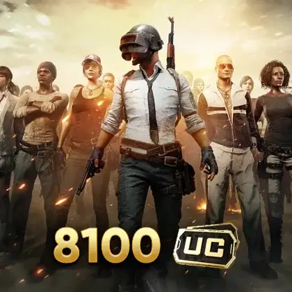 Cod PUBG M 6000+2100 UC