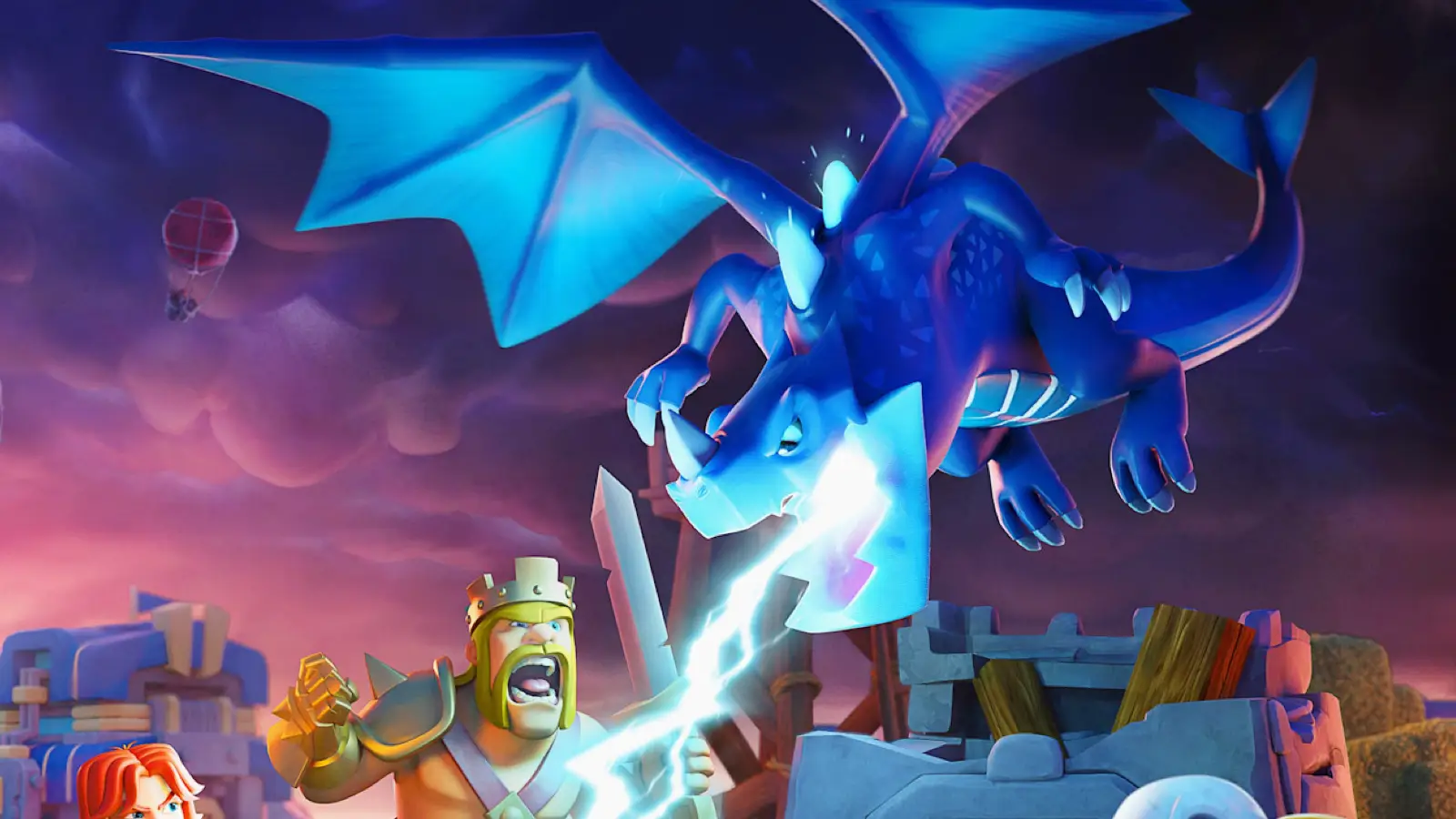 Clash of Clans-Clash of Clans-Una cuenta-Android-Acceso completo-RUSH TH17-5 TRABAJADOR-NIVEL ALEATORIO