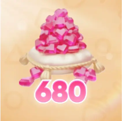 680 + 50 (730) Diamond Hearts