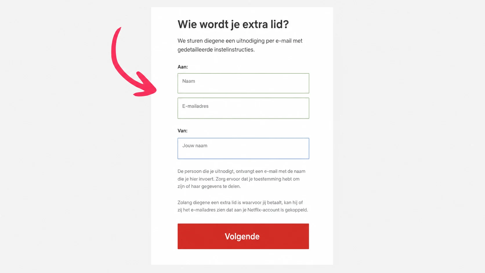 Mijn Netflix-account delen