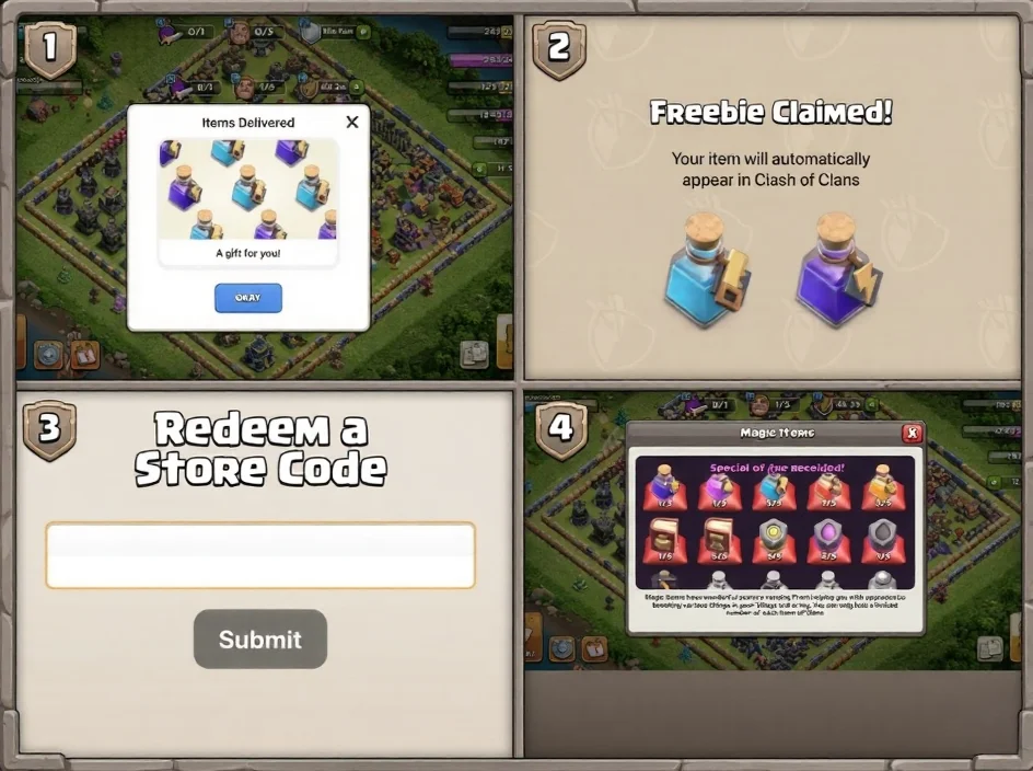How to Redeem Clash of Clans Codes