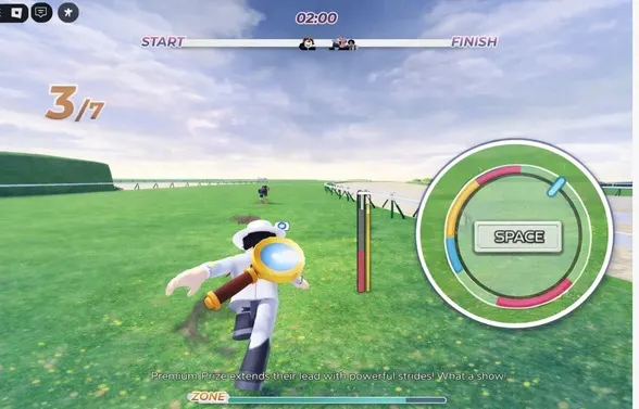 Uma Racing Starting QTE and Stamina