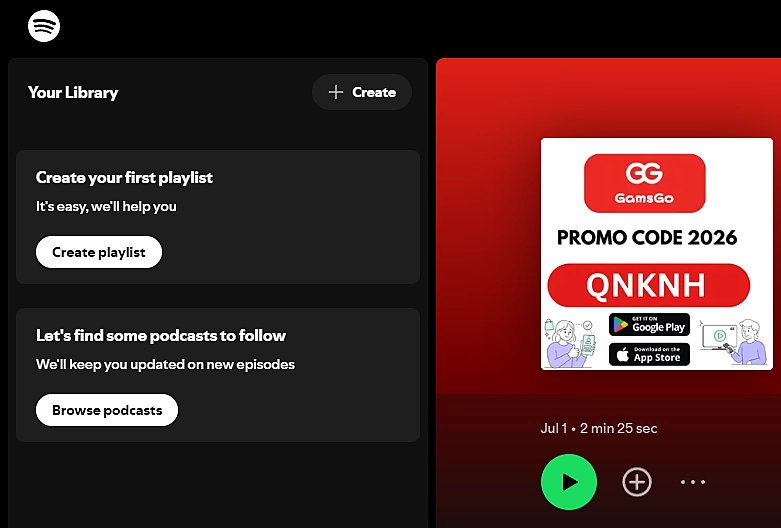 spotify promo code