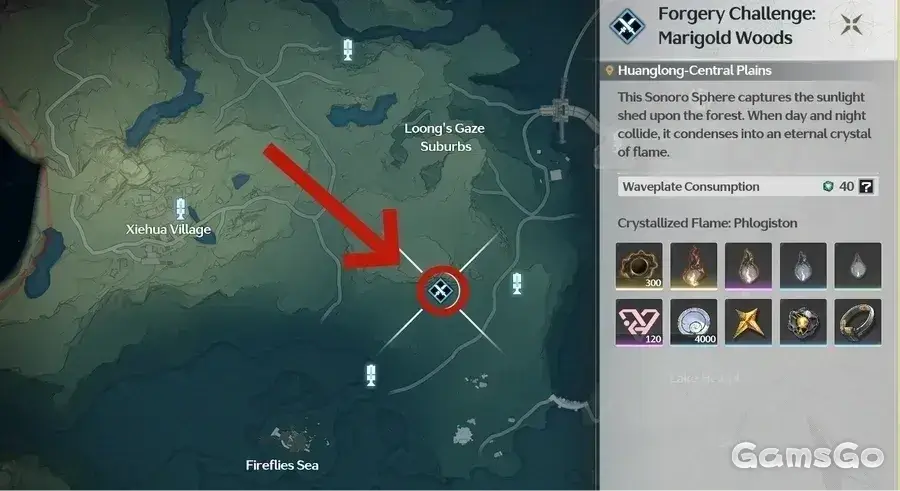 Phlogiston Series Location