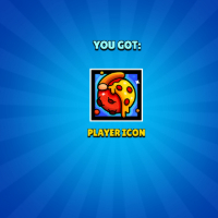 Vista previa de la recompensa Icono de Jugador Pizza Planet en Brawl Stars