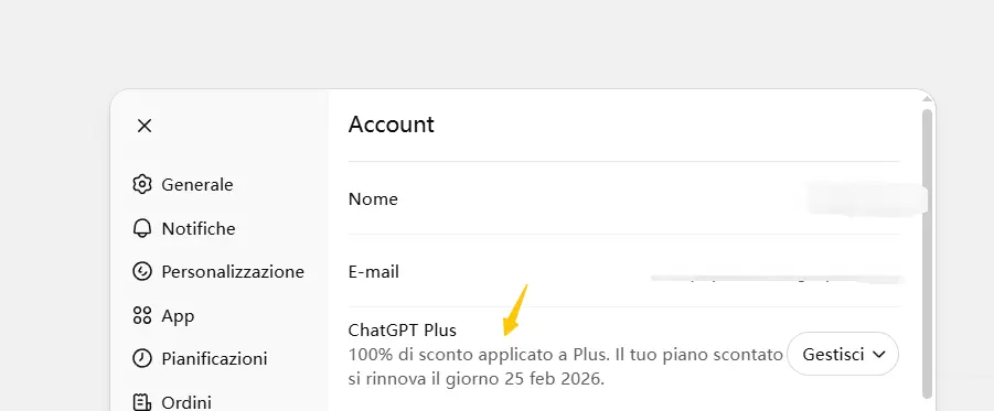 Offerta mese gratuito ChatGPT Plus per chi cancella l'abbonamento