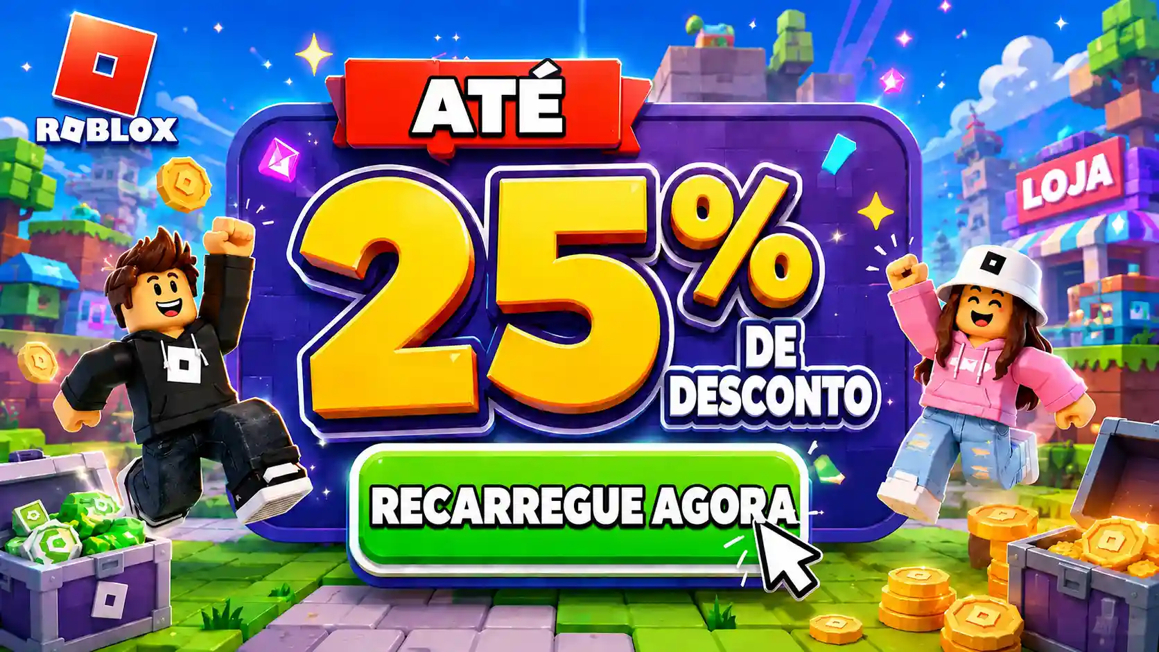 Recarga de Roblox na GamsGo