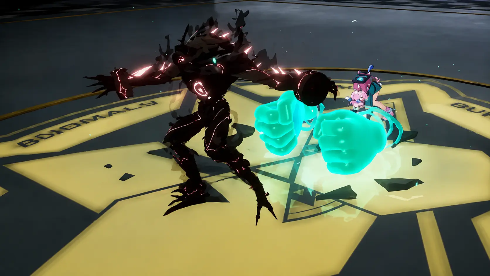 링코 일반 공격 Poltergeist CQC